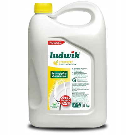LUDWIK Lemon dishwashing liquid 5 kg